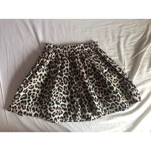 Kate spade NEW cheetah print skirt